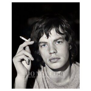 Mick Jagger Photograph 8 X 10 | RARE 1965 Photo | Rolling Stones | Poster Print